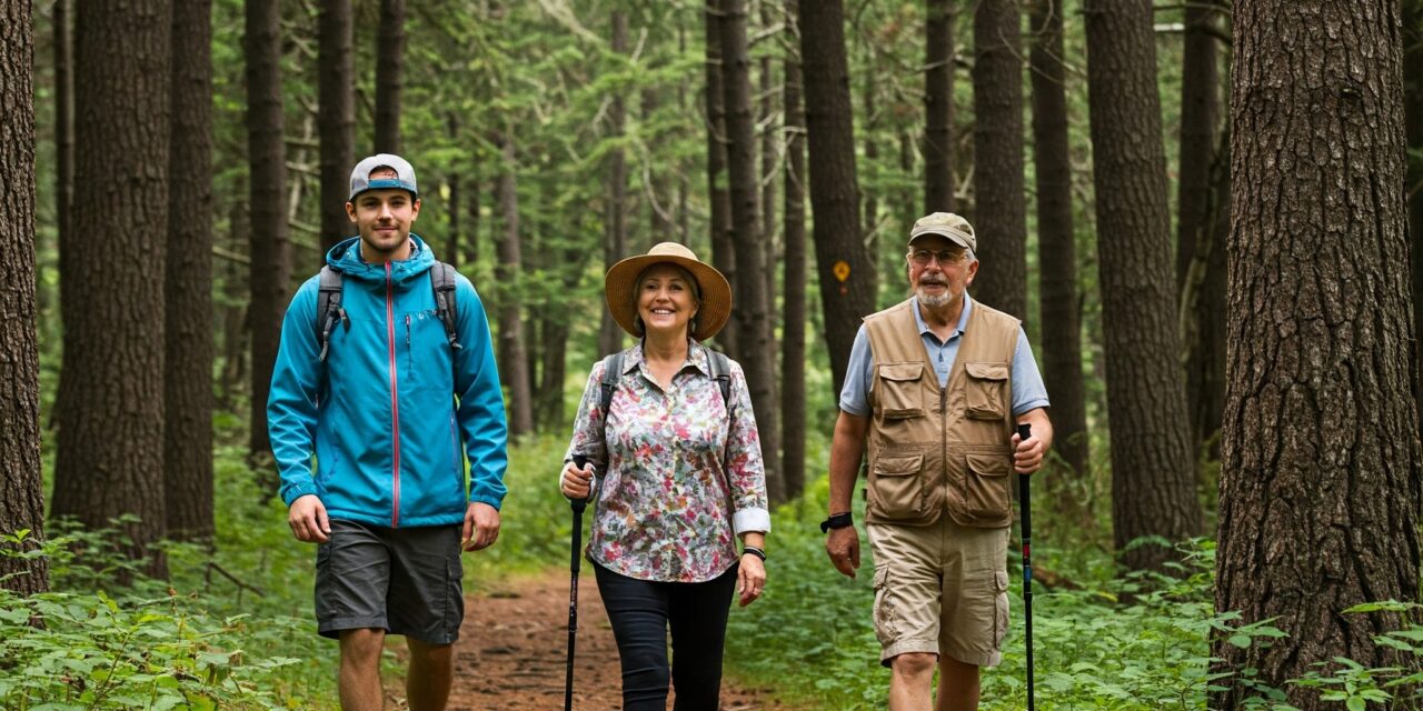 Need a break? Take a walk in the woods.