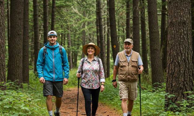 Need a break? Take a walk in the woods.