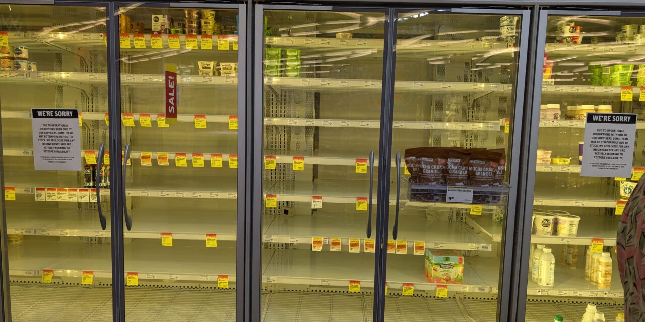 Shelves Still Empty? Here’s Why!